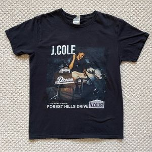J.Cole concert t-shirt
